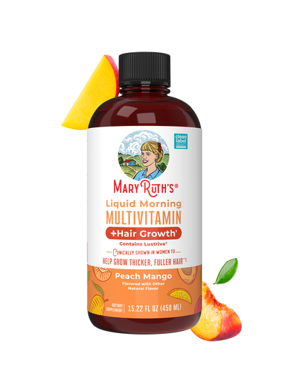 Liquid Morning Multivitamin + Hair Growth(15oz)
