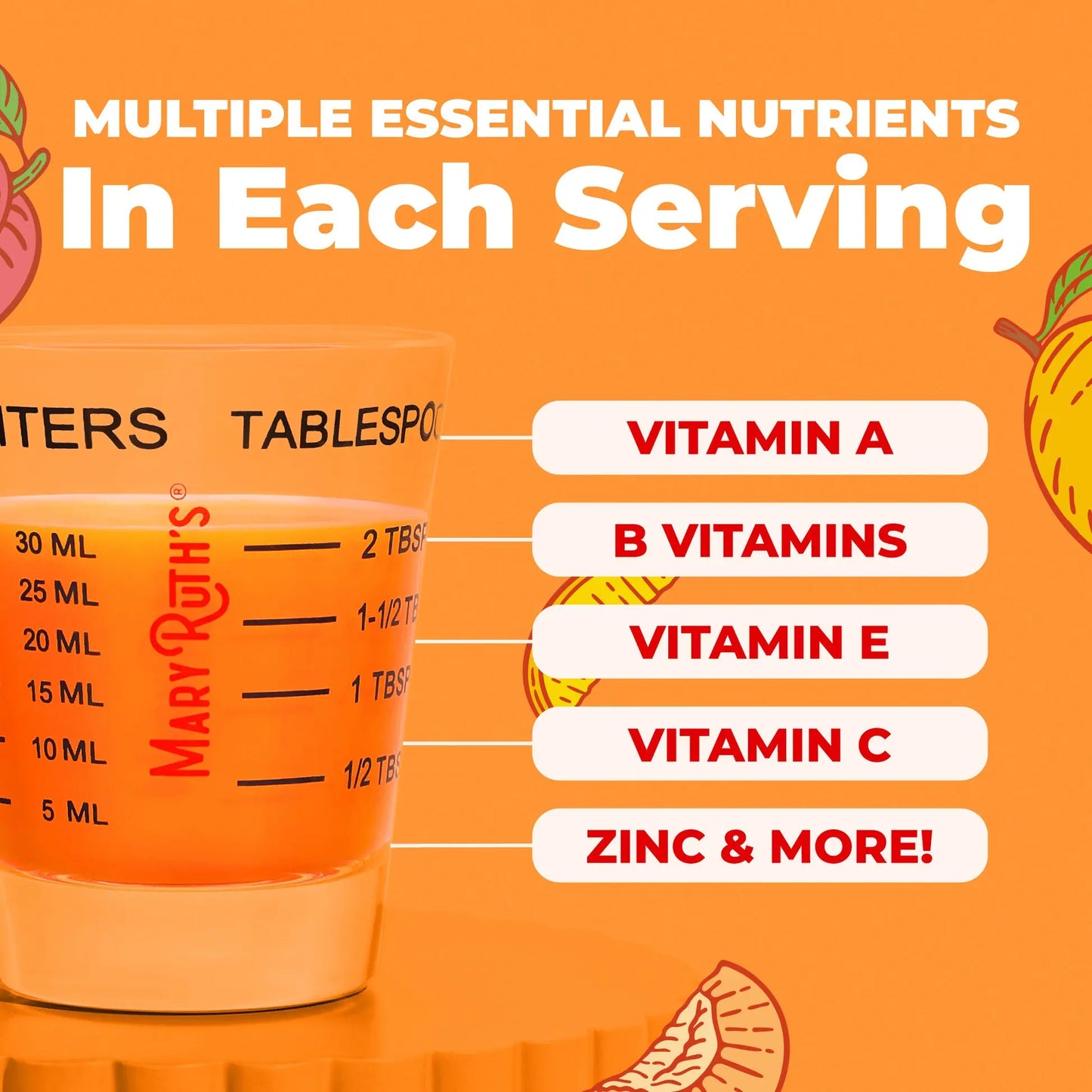 Liquid Morning Multivitamin + Hair Growth(30oz)